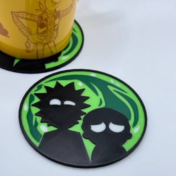 Rick & Morty coaster