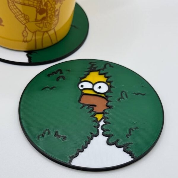 Homer Simpson coaster