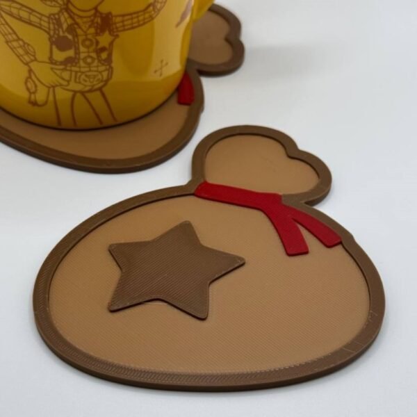 Animal Crossing money bag coaster